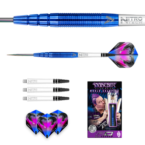 RED DRAGON PETER WRIGHT SNAKEBITE PL15 90% BLUE