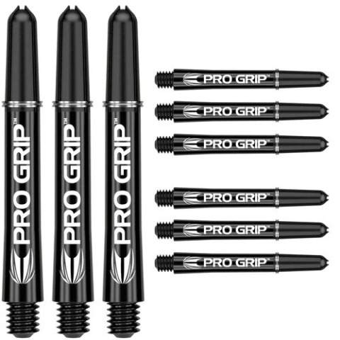 Target PRO GRIP 3 SETS Black/White - Shafty 3 pack