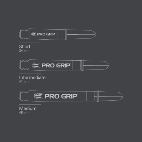 Target PRO GRIP - SPIN - 3 SETS BAGGED - Shafty 3 pack