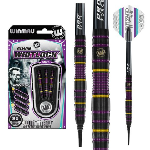 Winmau Simon Whitlock 20g - 85% Wolfram - Soft