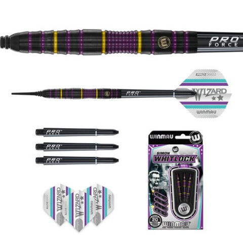 Winmau Simon Whitlock 20g - 85% Wolfram - Soft