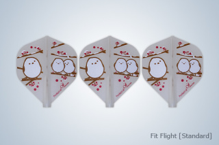 Piórka Cosmo Darts Fit Flight Printed Series Snow Fairy Standard