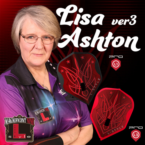 Piórka L-style L1PRO Lisa Ashton v3 Black