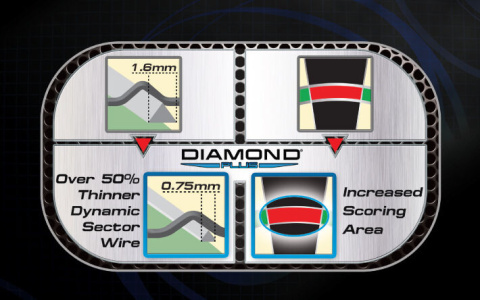 TARCZA Sizalowa WINMAU DIAMOND PLUS - PROFESJONALNE