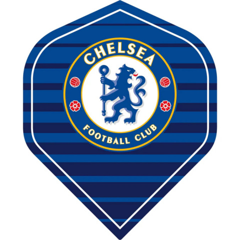 Piórka Chelsea Football Dart Flights Stripe Logo