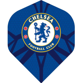 Piórka Chelsea Football Dart Flights Pattern Logo