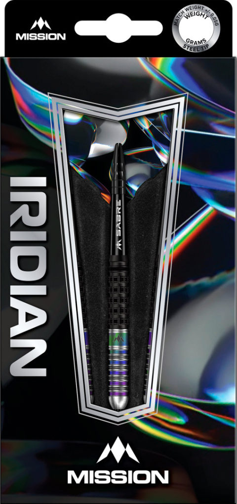 Lotki Mission Iridian Darts 90% Black & Coral PVD