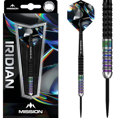 Lotki Mission Iridian Darts 90% Black & Coral PVD