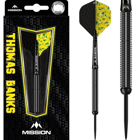 Lotki Mission Thomans Banks Darts 90% Black PVD