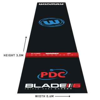 Mata do Darta Winmau Pro Zone Precision PVC + Integrated Oche