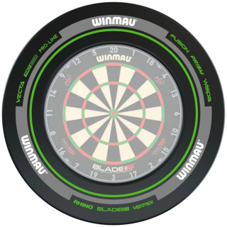 Opona ADVANCE BLACK/GREEN DARTBOARD SURROUND