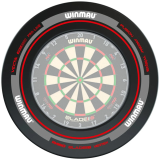 Opona Winmau Advance Black Red Surround