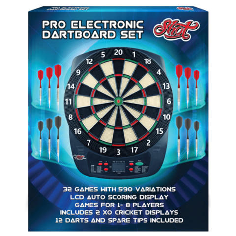 Tarcza elektroniczna Shot Pro Electronic Dart Board Set