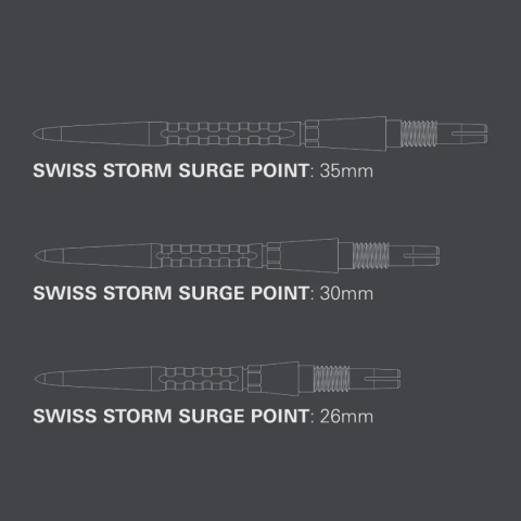 Groty Target Swiss Storm Surge Point 26/30/35 mm