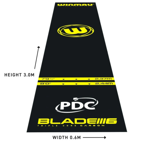 Mata do Darta PRO ZONE ESSENTIAL PVC DART MAT