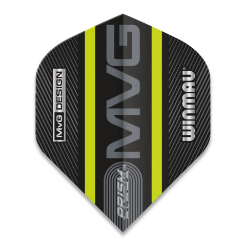 Piórka Winmau Prism Alpha Black MVG Green