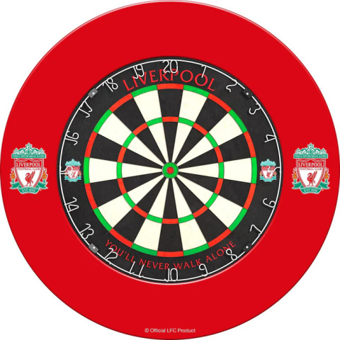 Osłona tarczy Liverpool FC Dartboard Surround Official Licensed