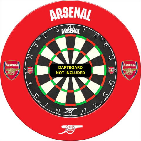 Osłona tarczy Arsenal FC Dartboard Surround Official Licensed The Gunners