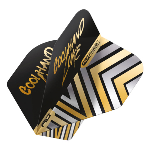 Piórka Luke Humphries Gold Hardcore Premium No1 Dart Flights by Red Dragon