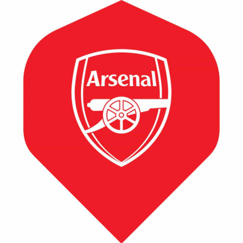 Piórka Arsenal FC Official Licensed Standard No2 The Gunners 2 Sided Mono