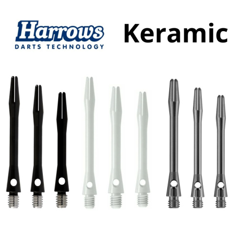 Shafty aluminiowe Harrows Keramic różne kolory!