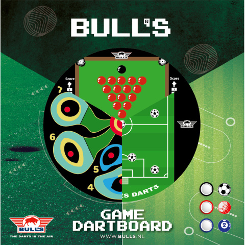 Tarcza Bull's NL Game Dartboard Football