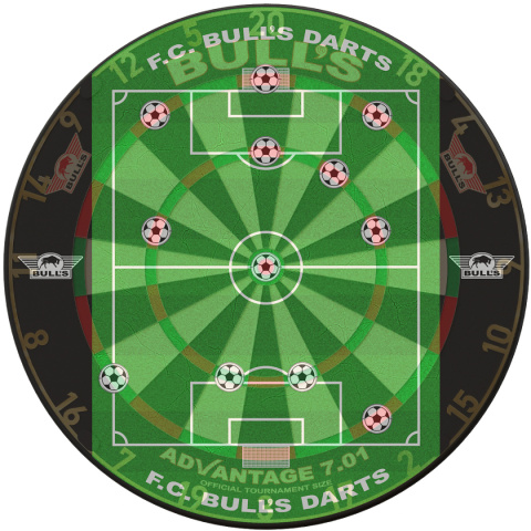 Tarcza Bull's NL Game Dartboard Football