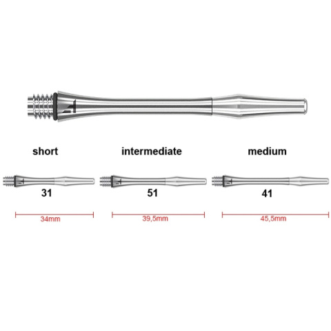 Target TI PRO tytanowe shafty