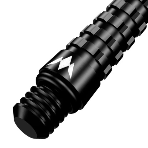 Shafty Mission Atom13 Anodised Metal Gripped Black