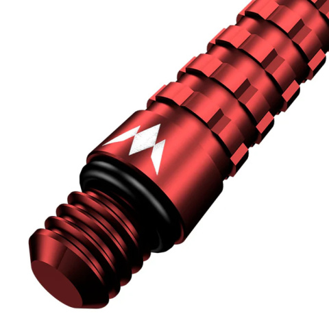 Shafty Mission Atom13 Anodised Metal Gripped Red