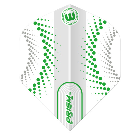 Winmau Prism Zeta White & Green Bigwing