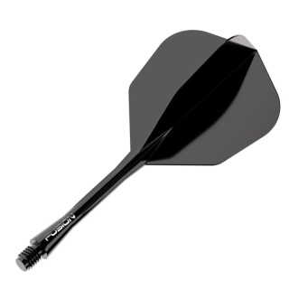 Piórka Winmau Fusion Solid Black NO6