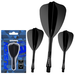 Piórka Winmau Fusion Arrow Black