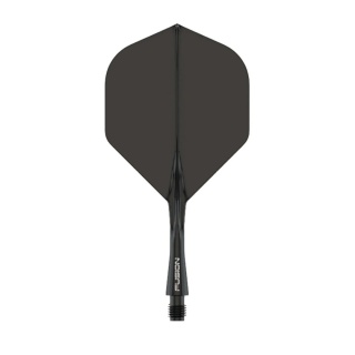 Piórka Winmau Fusion Solid Black NO2 standard