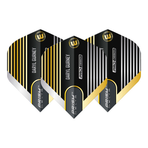 Winmau Prism Delta Daryl Gurney Black & Gold Flight