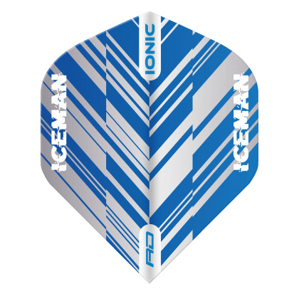 GERWYN PRICE HARDCORE IONIC BLUE & WHITE DART FLIGHTS