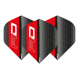 Red Dragon HARDCORE XT BLACK & RED DART FLIGHTS