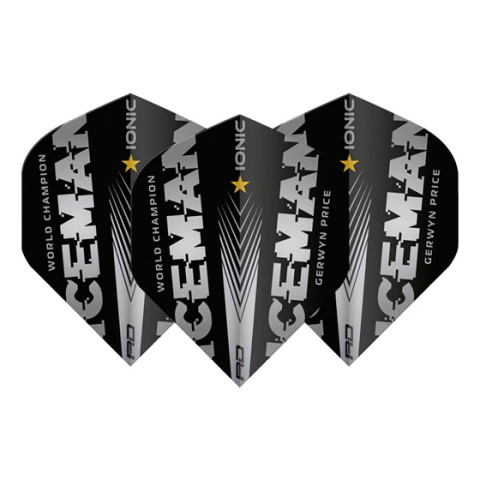 Red Dragon ICEMAN WORLD CHAMPION SILVER EDITION DART FLIGHTS