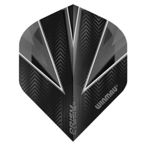 Winmau Prism Alpha Black & Grey