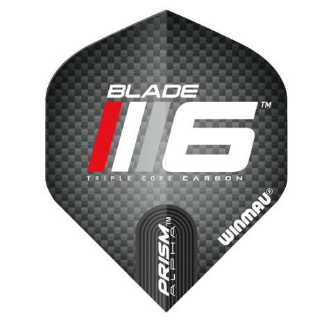 Winmau Prism Alpha Black & Red