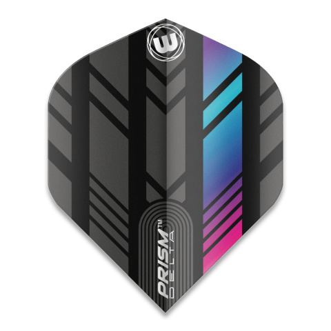 Winmau Prism Delta Black & Rainbow