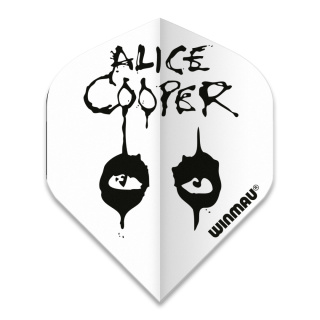 Winmau Rock Legends Alice Cooper White