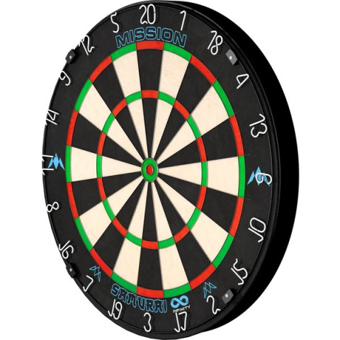 Tarcza Mission Samurai Infinity Dartboard Professional Board Black Ring