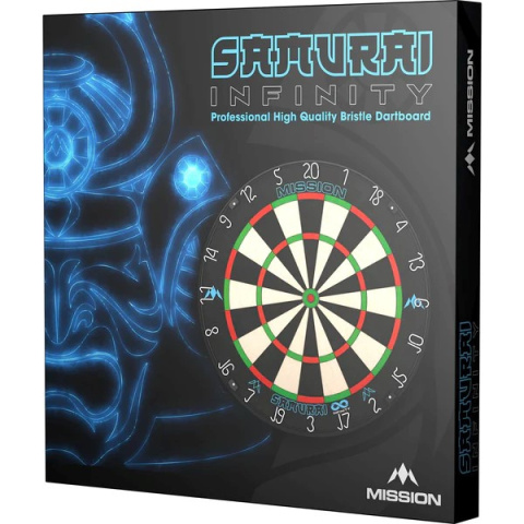 Tarcza Mission Samurai Infinity Dartboard Professional Board Black Ring