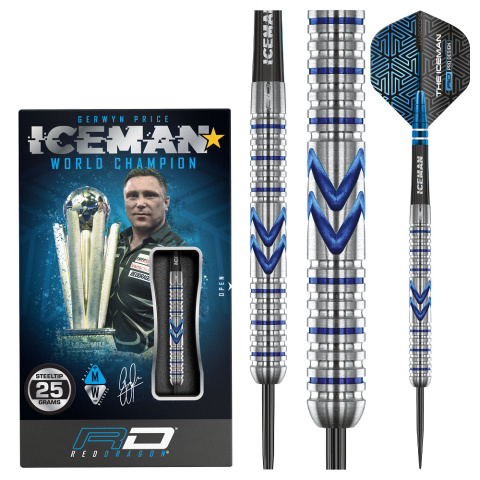 Red Dragon Gerwyn Price - Iceman Midnight Edition 90%