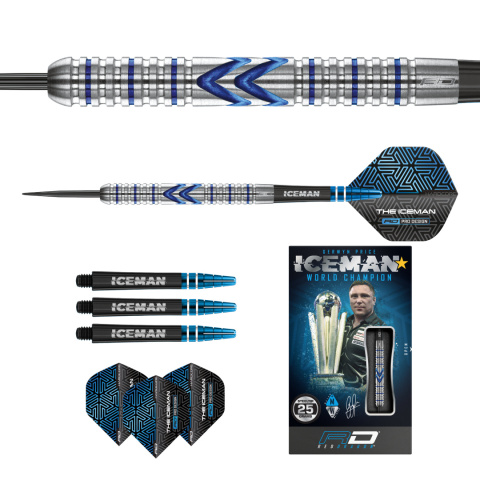 Red Dragon Gerwyn Price - Iceman Midnight Edition 90%