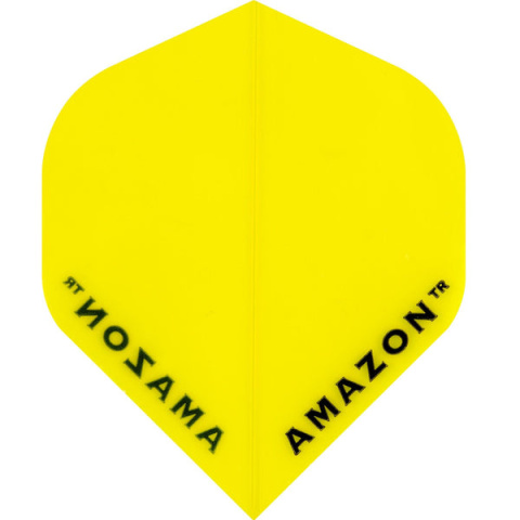 Piórka Amazon Dart Flights 100 Micron Transparent Standard