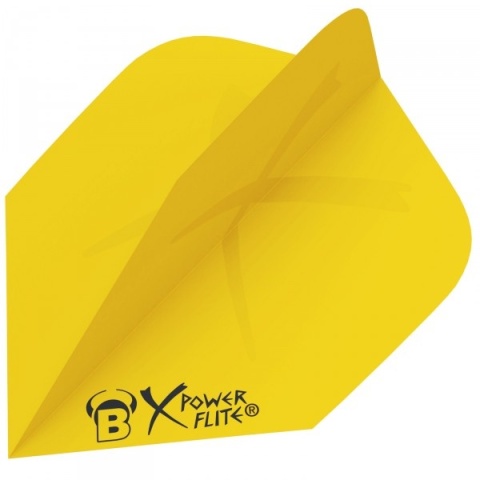 Bull's X-Powerflite Mini-Std.- Yellow - Piórka