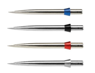 Red Dragon Specialist Trident Dart Points - Groty Srebrne