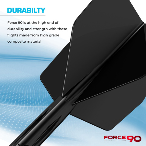 Mission Force 90 Moulded Flight & Shaft No2 Standard Black